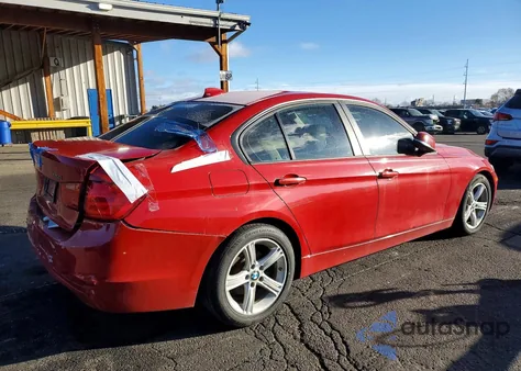 2013 BMW 320 I xDrive z USA, uszkodzony, nr VIN WBA3C3C5XDF982052